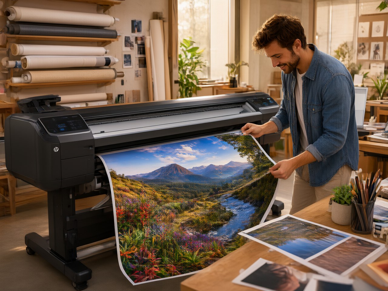 HP’s new DesignJet XT870 entry-level photo printer